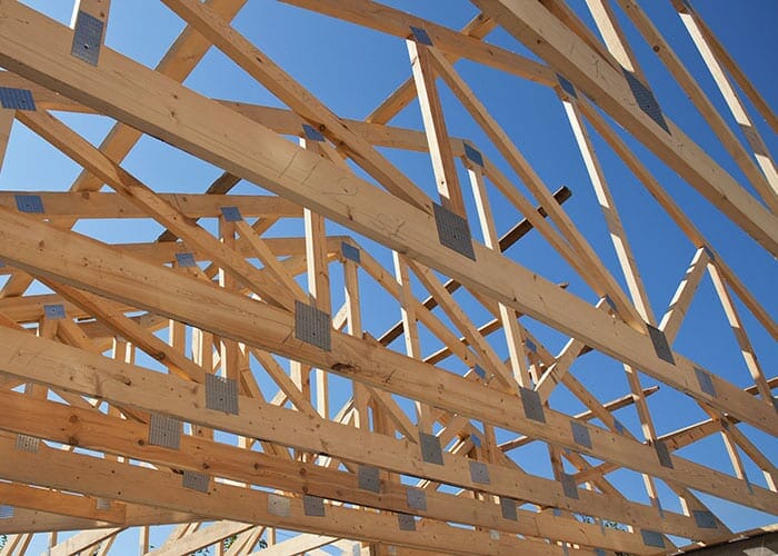 truss components from Lincoln Lumber based in Conroe, Texas